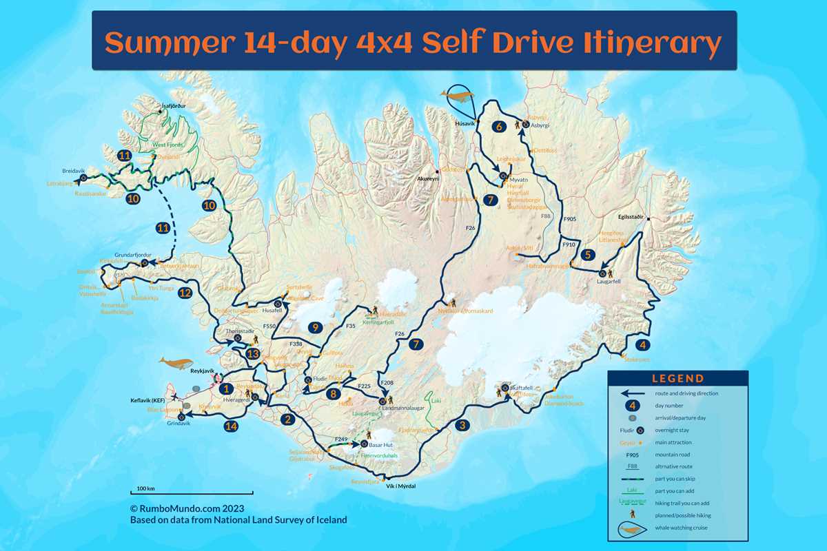 printable map of iceland