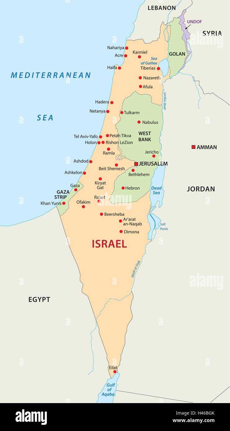 printable map of israel printable map of israel