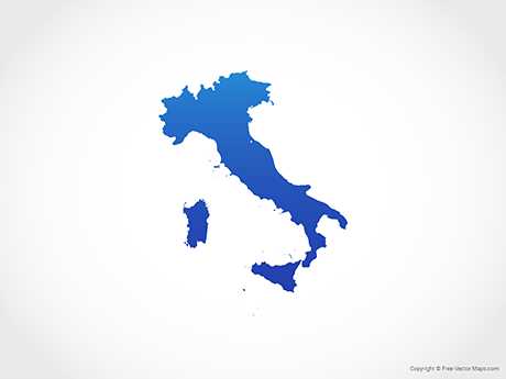 printable map of italy free