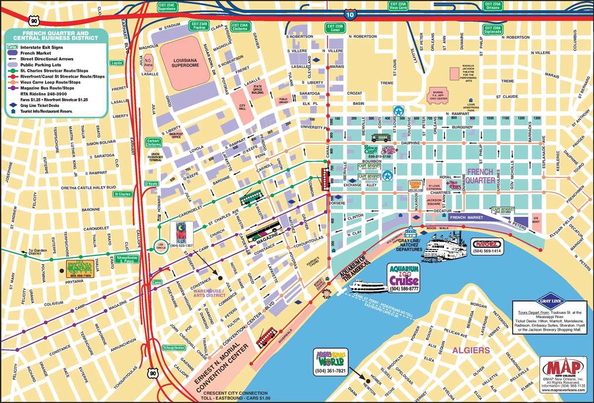 printable map of new orleans