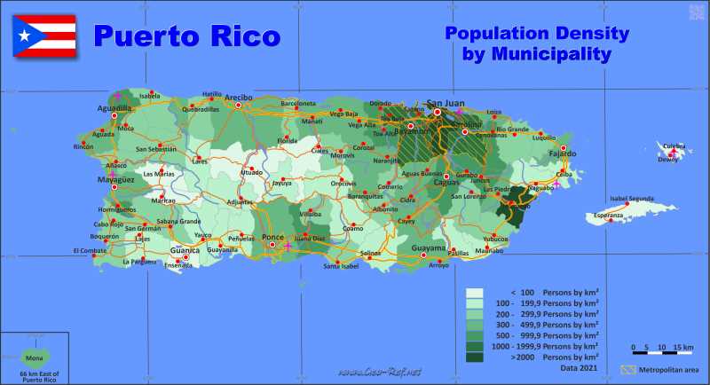 printable map of puerto rico