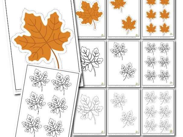printable maple leaf