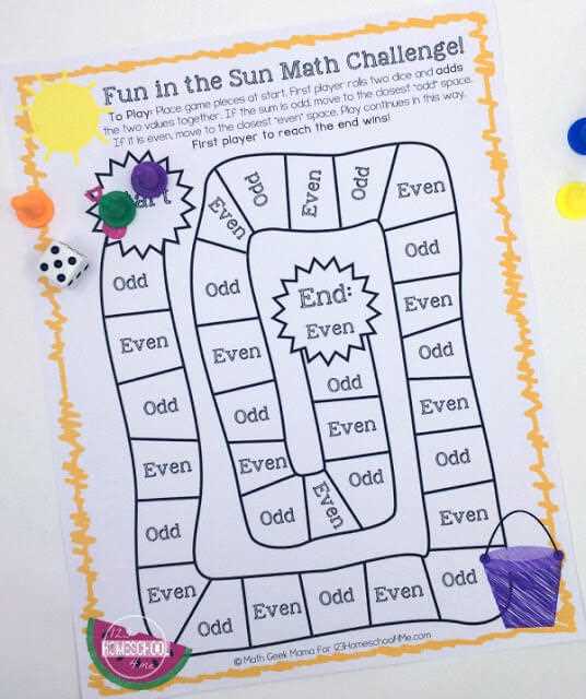 printable math challenges