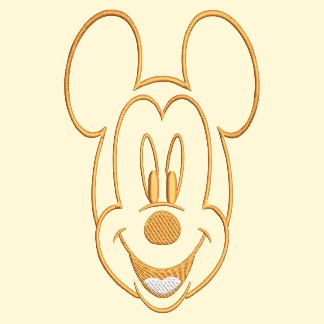 printable mickey mouse face images