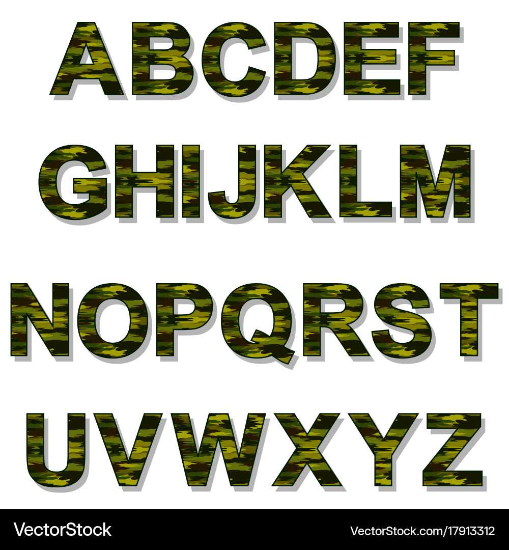 printable military alphabet