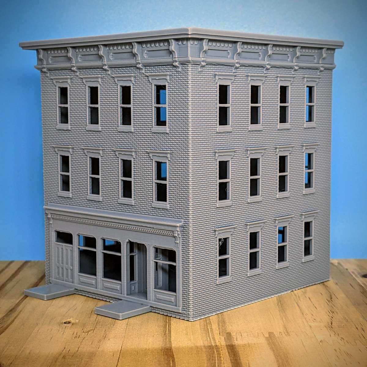 printable n scale buildings