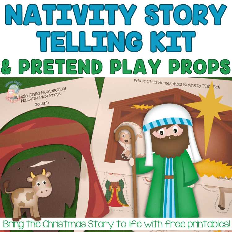 printable nativity story