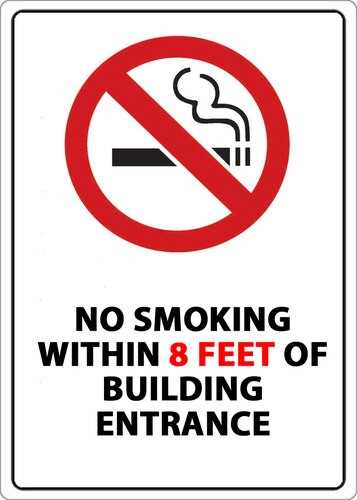printable no smoking signs free