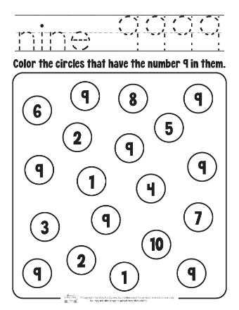 printable number worksheets