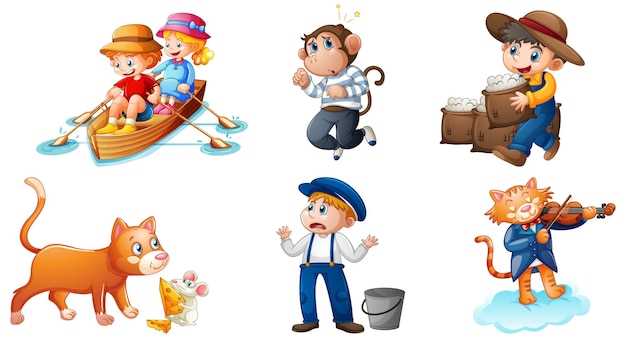 printable nursery rhyme characters