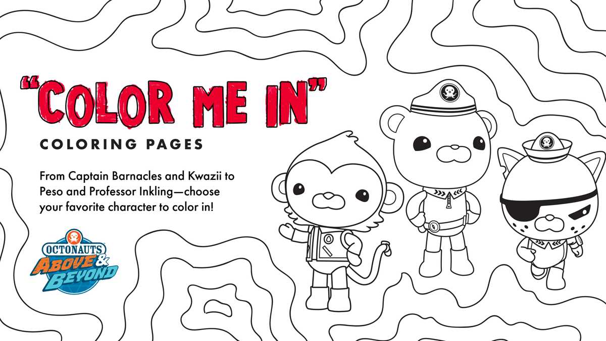 printable octonauts coloring pages