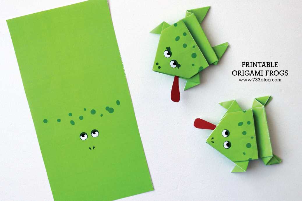 printable origami template