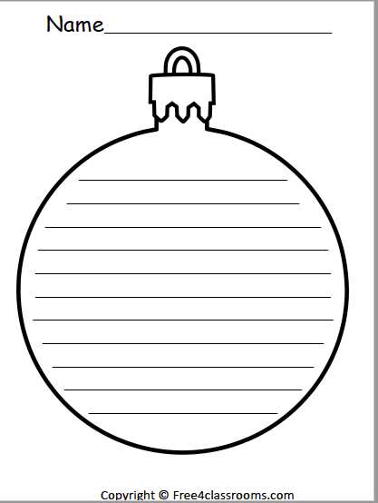 printable ornament templates