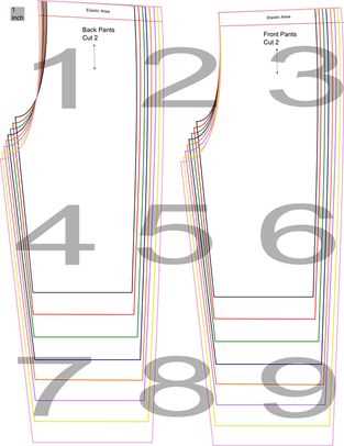 printable pajama pattern free