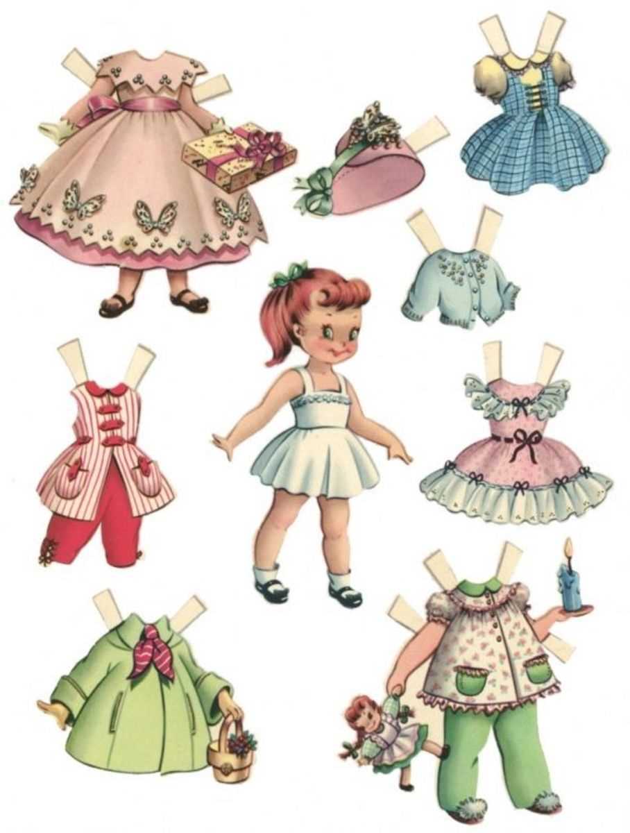 printable paper dolls and clothes