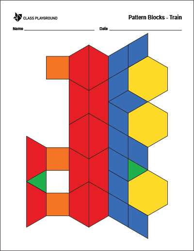 printable pattern block designs
