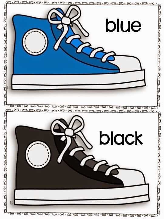 printable pete the cat shoes clipart