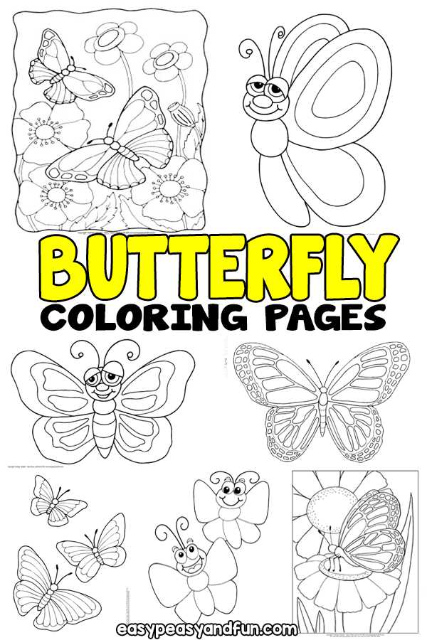 printable pics of butterflies