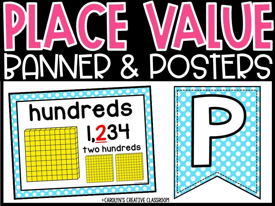 printable place value poster