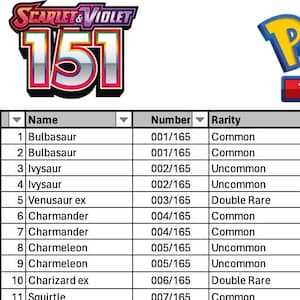 printable pokemon trading card checklist