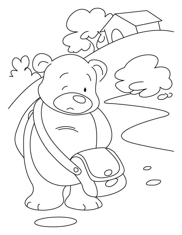 printable pooh bear coloring pages