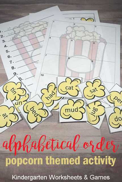printable popcorn craft