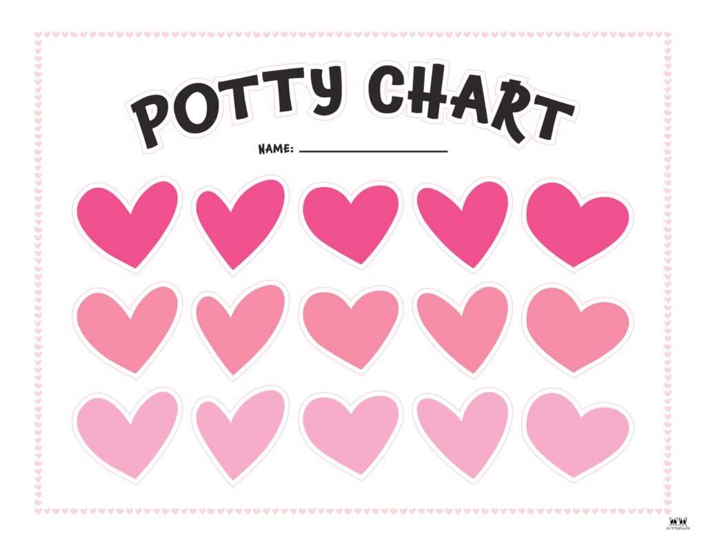 printable potty charts