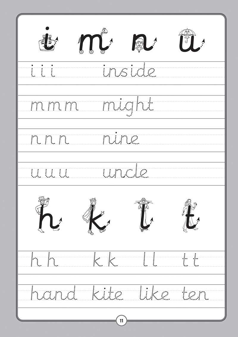 printable practice cursive alphabet