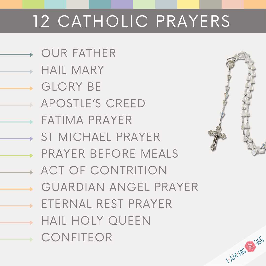 printable prayers catholic
