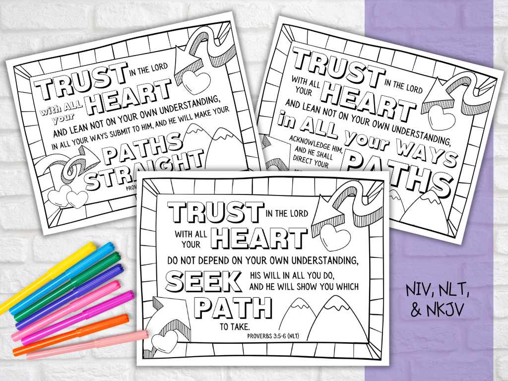 printable proverbs 3 5 6