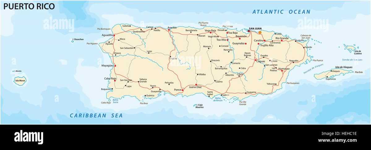 printable puerto rico map