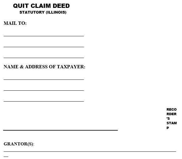 printable quick claim deed