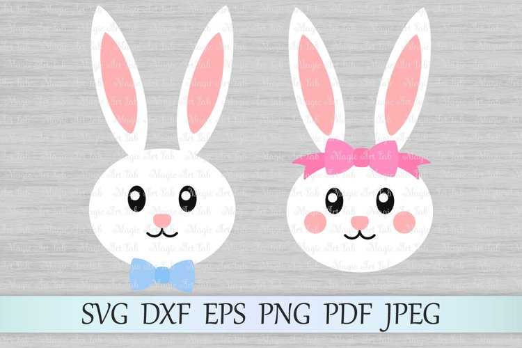 printable rabbit face