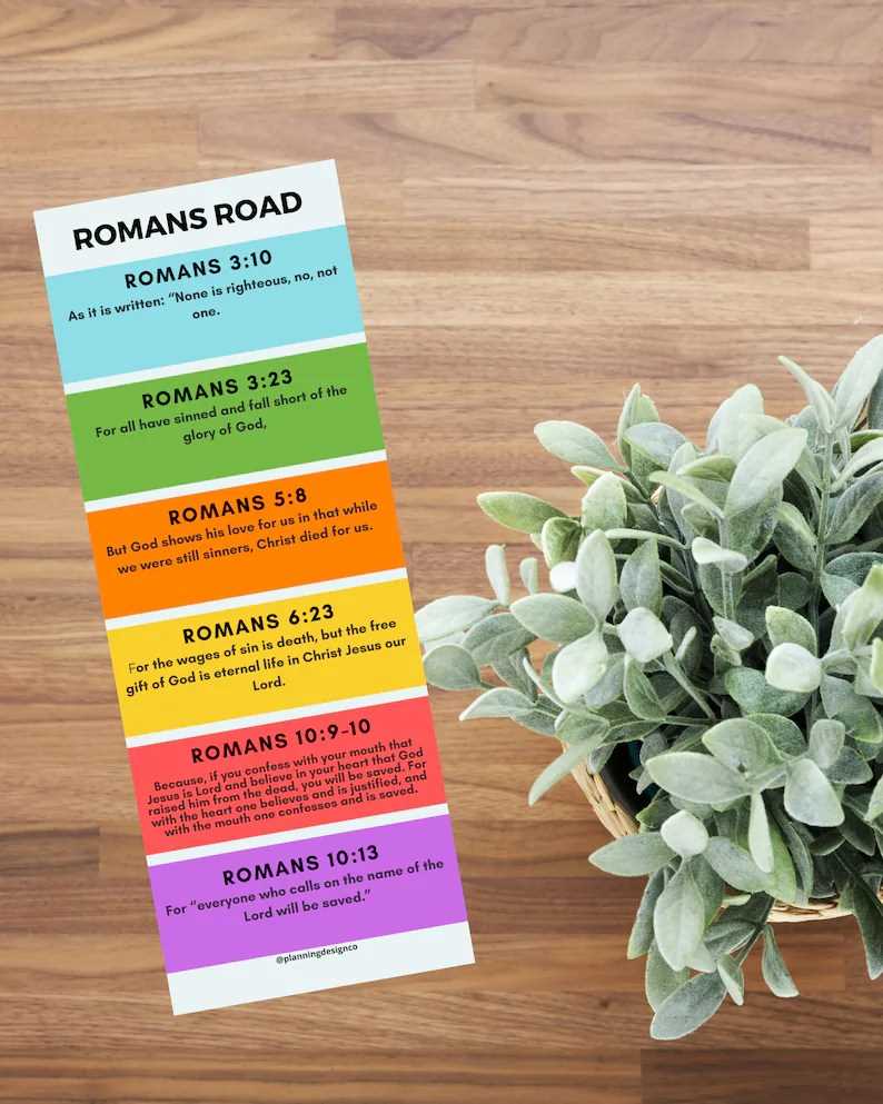 printable roman road to salvation