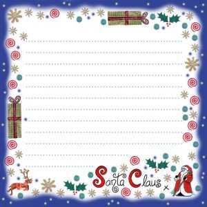 printable santa stationery