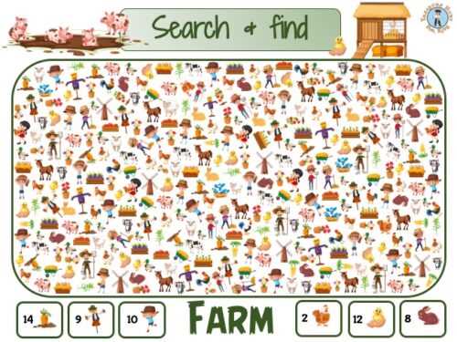 printable seek and find