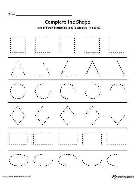 printable shapes for preschoolers