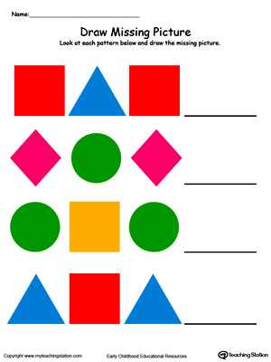 printable shapes for preschoolers