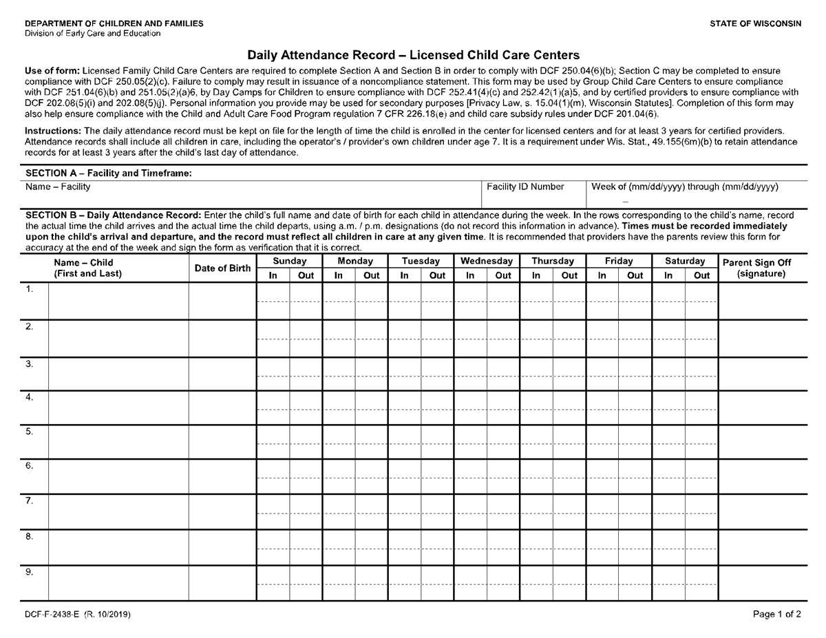 printable sign in sheet for meeting