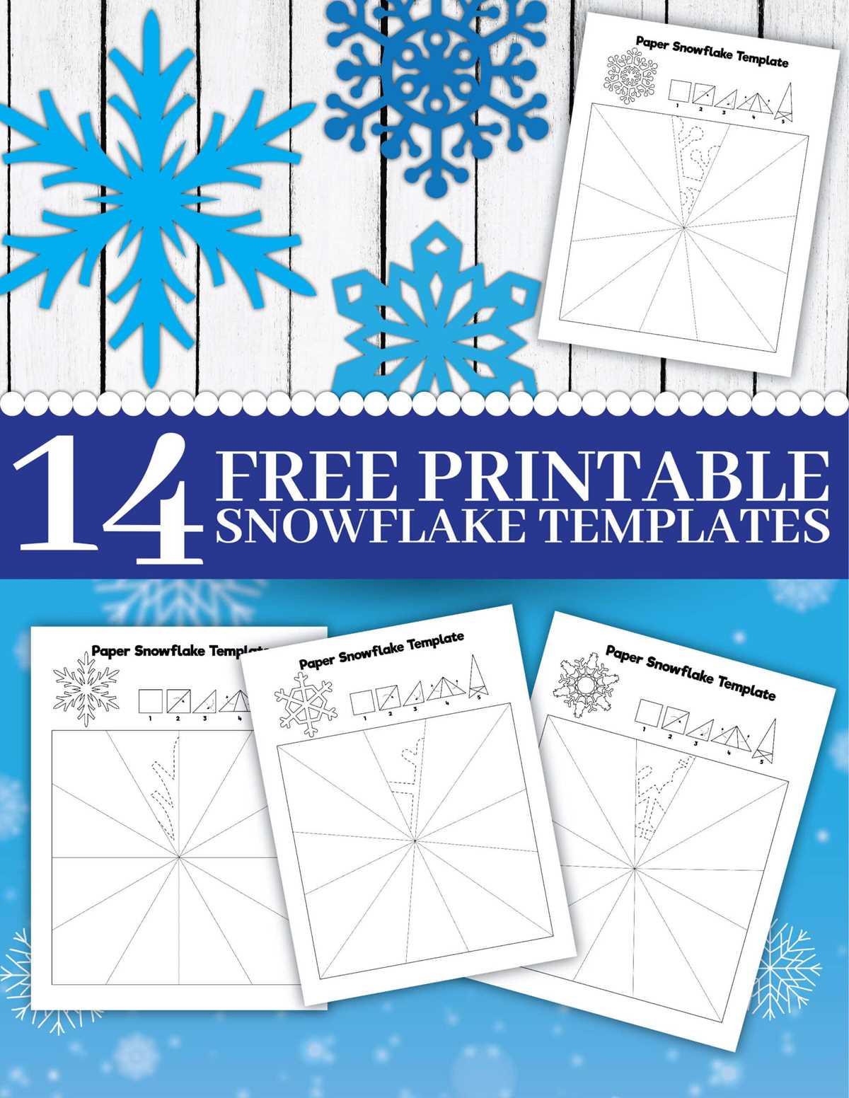 printable snowflake template free