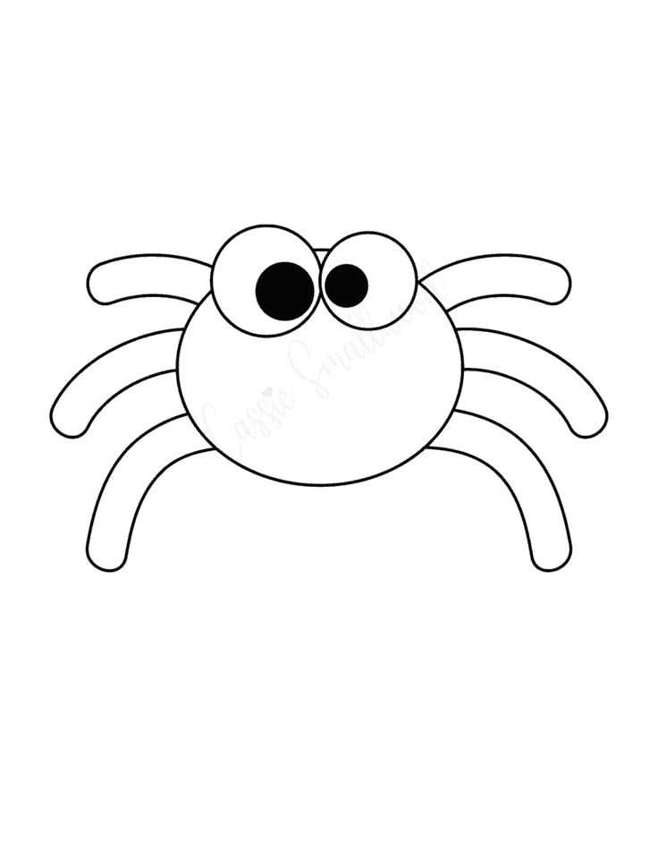 printable spider templates