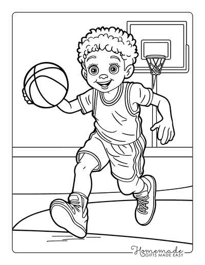 printable sports coloring sheets
