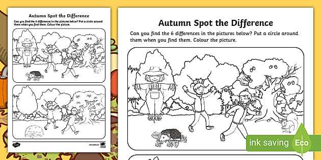 printable spot the difference for adults