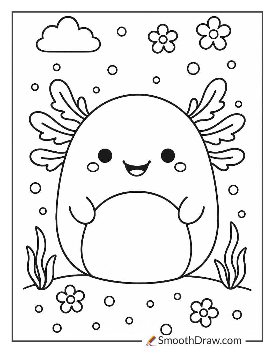 printable squishmallow coloring pages