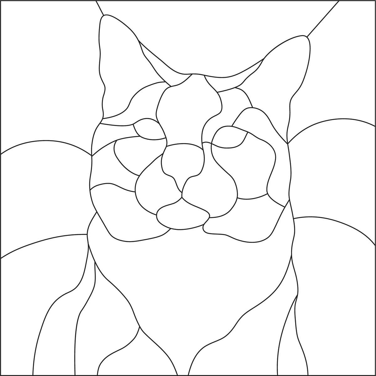 printable stained glass patterns