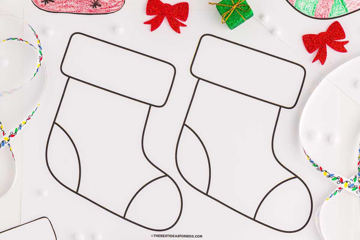 printable stocking template