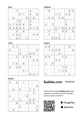 printable sudoku book