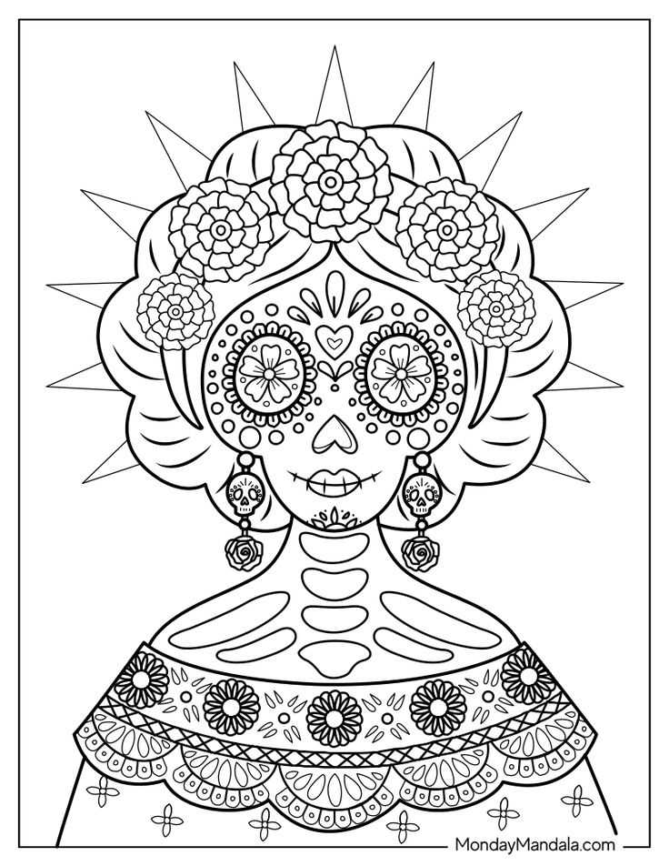 printable sugar skulls