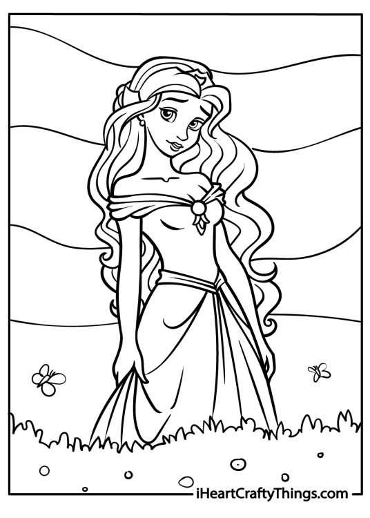printable tangled coloring pages