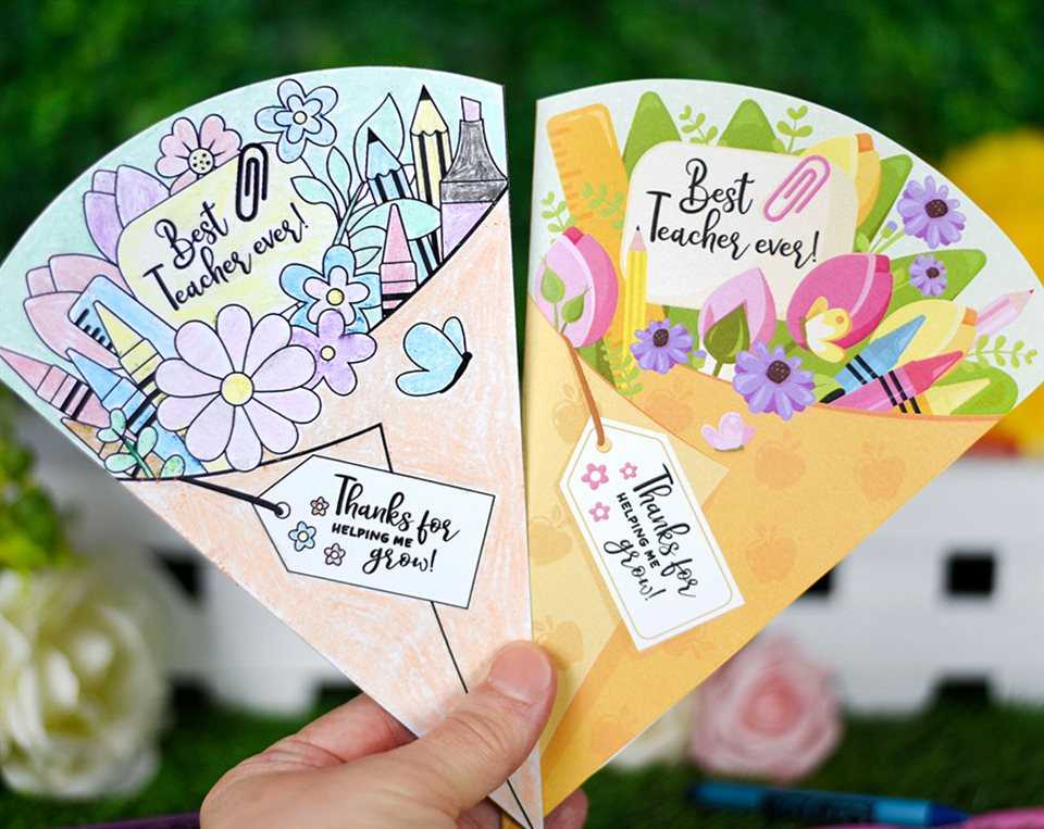 printable teacher appreciation cards to color